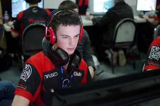 Mike competing with Team Infused at i44.