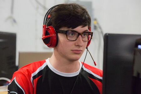 Ma3la competing with eLevate at GXL Lan 2014.