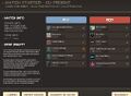Lobby page when launched