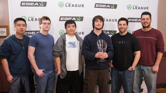 Classic Mixup on ESEA S10 LAN. From left to right: enigma, TLR, mo0se, harbleu, Platinum, relic