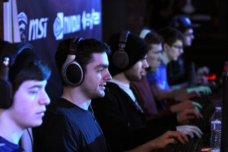 rando competing with EVL Gaming at Rewind LAN 2017.