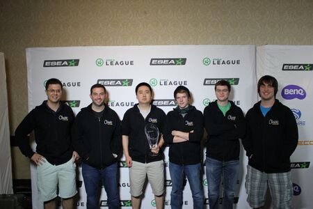 Classic Mixup on ESEA S12 LAN. From left to right: PYYYOUR, Platinum, Enigma, Ruwin, TLR, harbleu